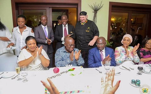 President Nana Addo Dankwa Akufo-Addo is celebrating his 74th birthday