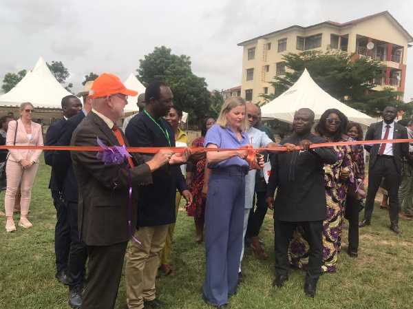 Opening of the Fruits and Vegetables Fair in Adenta