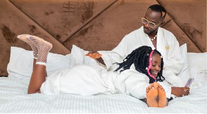 Okyeame Kwame And Wife.png