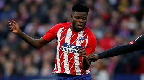 Atletico Madrid midfielder Thomas Teye Partey