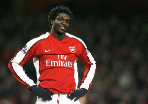 Real Madrid, Arsenal striker Emmanuel Adebayor