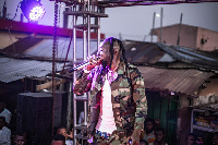 Addi Self at his debut headline concert in Maamobi