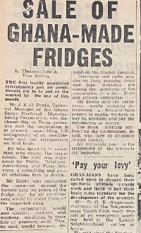 The fridges were to be sold via hire-purchase