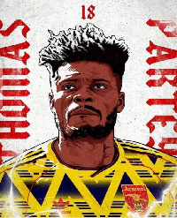 Arsenal star, Thomas Partey