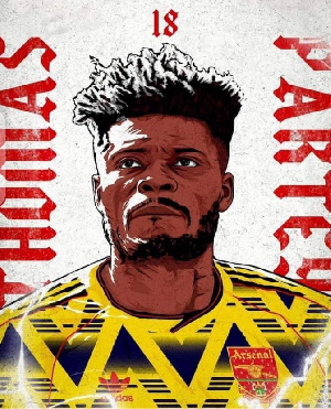 Arsenal star, Thomas Partey