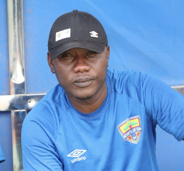 Interim head coach of Hearts of Oak, Abdul Rahim Bashiru