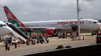 The stowaway fell from a Kenya Airways flight from Nairobi to London