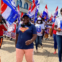 The walk was led by the Gender Minister, Mrs. Cynthia Morrison