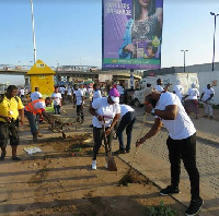 Staff, Tenants, residents and the Ga East Assembly at work