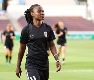 Black Queens captain,  Elizabeth Addo