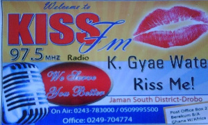 NPP in the Bono Region have boycotted all radio programmes on Drobo based Kiss FM