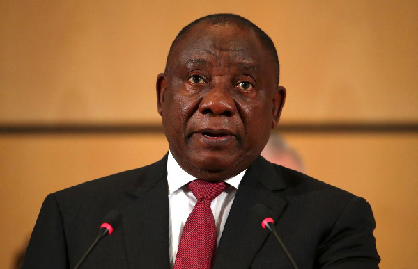 South Africa's President, Cyril Ramaphosa