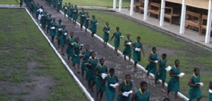 Students of the Wesley Girls High School