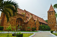 The Most Holy Trinity Cathedral in Accra, owned by the Anglican Church