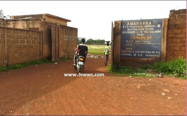 The poor state of Kaladan Park