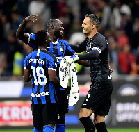 Asamoah has featured in all four of Inter's league games this season