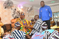 Buipewura Jinapor II encouraged Bawumia to stay focused