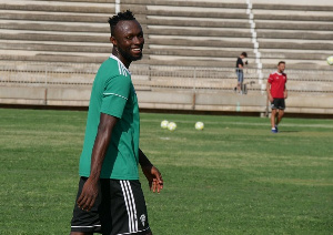 Kwabena Owusu played 18 minutes for Cordoba