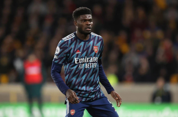 Arsenal midfielder Thomas Partey