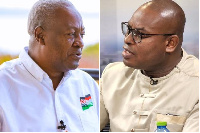 John Mahama and Richard Ahiagbah