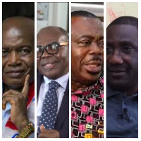 Sammy Crabbe, Stephen Ntim, Asabee are among the seven men contesting NPP chairmanship position