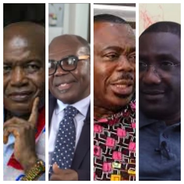 Sammy Crabbe, Stephen Ntim, Asabee are among the seven men contesting NPP chairmanship position