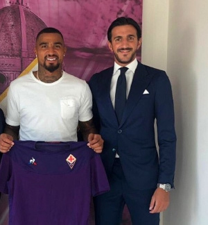 KP Boateng has joined  Fiorentina ahead of the upcoming season