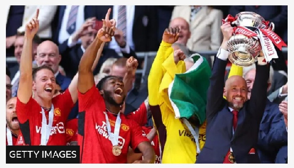 Erik ten Hag won the FA Cup last month, his second major trophy in two seasons at Manchester United