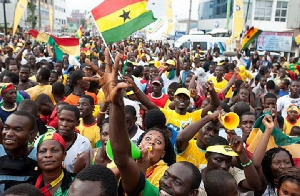 Ghanaians Jubilant Mood