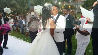 Majid Michel and wife, Verna