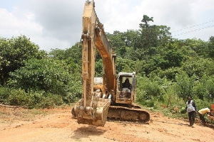 Illegal mining continues to be carried out in Ghana