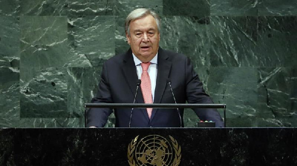 UN Secretary-General, Antonio Guterres