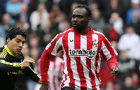 John Mensah played for Sunderland on loan