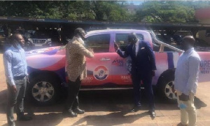 According to Prof. Kwabena Frimpong-Boateng the vehicle will help facilitate campaign activities