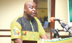 Michael Okyere Baafi, Chief Executive Officer of the Ghana Free Zones Authority (GFZA)