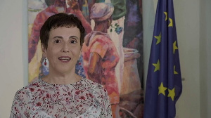 Ambassador of the European Union Delegation to Ghana, Diana Acconcia