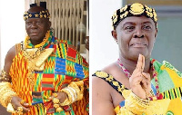 Otumfuo Osei Tutu II and Dormaahene