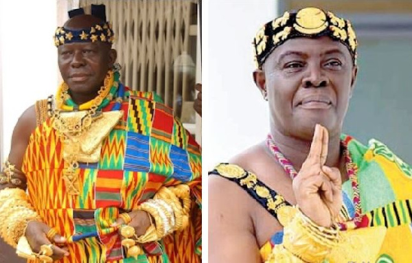 Otumfuo Osei Tutu II and Dormaahene