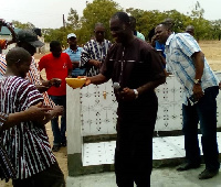 Commissioning of a mechanised water system for Ullo Senior High School