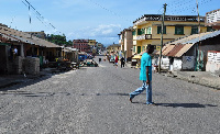 A town in Ahanta -- Photo Credit: kwekudee-tripdownmemorylane.blogspot.com