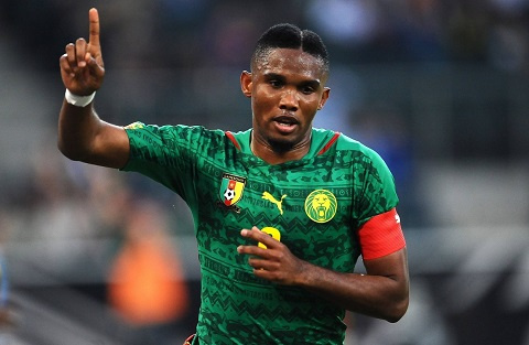 Samuel Eto'o is on record as one of Africa's best strikers in recent years