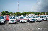 Over 50 fleet of vehicles  has been presented to the NIA to facilitate nationwide ID registration