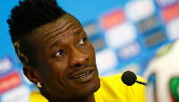 Black Stars striker, Asamoah Gyan