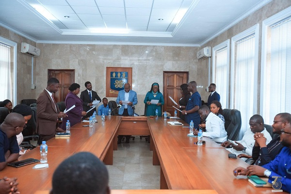 Members of the board of the graduate students’ development fund of UG