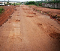 A resident said she lost her pregnancy due to the bumpy nature of the road