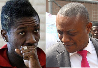 Asamoah Gyan and Lawyer Maurice Ampaw