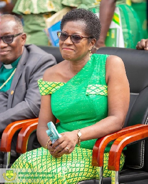 Headmistress of Wesley Girls’ High School, Kay Oppong Ankomah