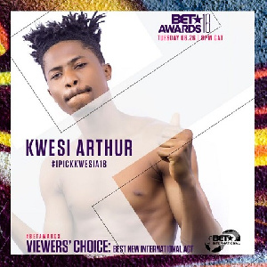 Kwesi Arthur BET