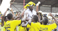 Ashgold celebrate league title