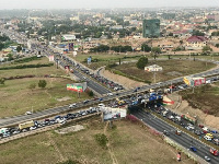 Tetteh Quarshie to East Legon is closed